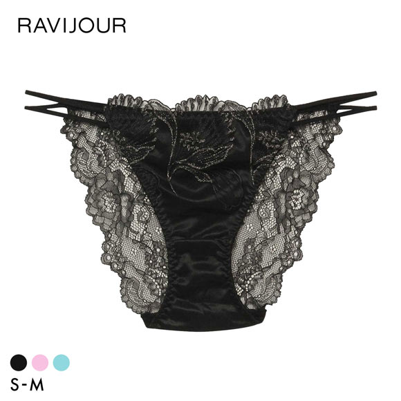 ラヴィジュール アリア ストレッチレース ノーマルショーツ SM セクシー 総レース バックレース 下着 RAVIJOUR