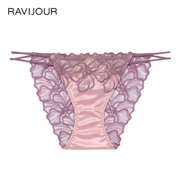 ラヴィジュール フィオラル エンブロイダリーレース ノーマルショーツ SM セクシー 総レース バックレース 下着 RAVIJOUR