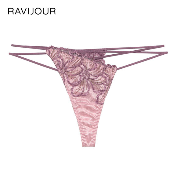 ラヴィジュール フィオラル ストレッチレース Tバックショーツ SM 総レース ソング タンガ セクシー バックレース 下着 RAVIJOUR
