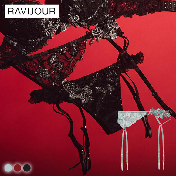 ラヴィジュール ノウェリカ ガーター セクシー ランジェリー ガーターベルト RAVIJOUR