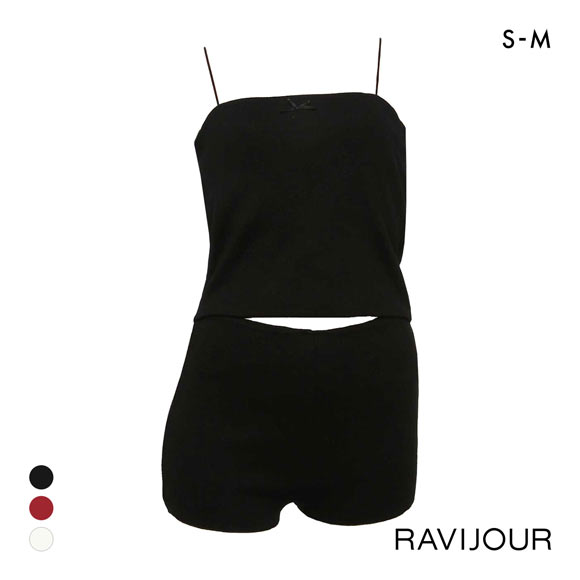 ラヴィジュール MINAMOｺﾗﾎﾞ Coeur Cache set up セットアップ RAVIJOUR ルームウェア パジャマ ナイトウェア