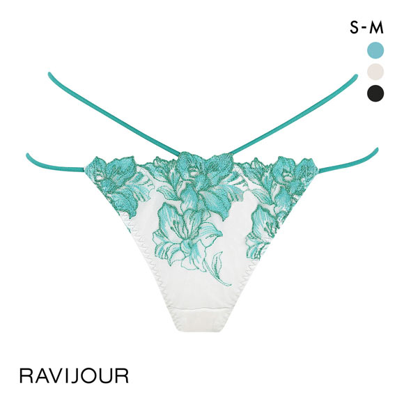 ラヴィジュール レミニセンス エンブレース ショーツ SM バックレース 透け ストリング RAVIJOUR