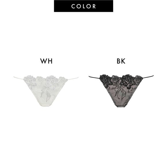 ラヴィジュール エレガンピオニー Tバック ショーツ SM バックレース 総レース 透け ホールデザイン RAVIJOUR