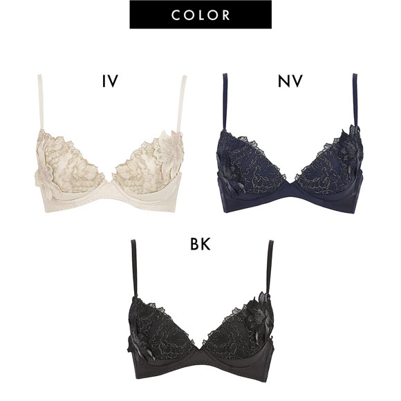 ラヴィジュール マリーサテン グラマーアップ ブラジャー EFG　盛り 谷間 バストアップ リフトアップ RAVIJOUR