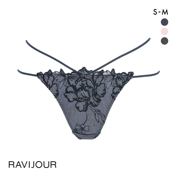 ラヴィジュール フローラルソルベ ノーマルショーツ SM バックレース 透け RAVIJOUR