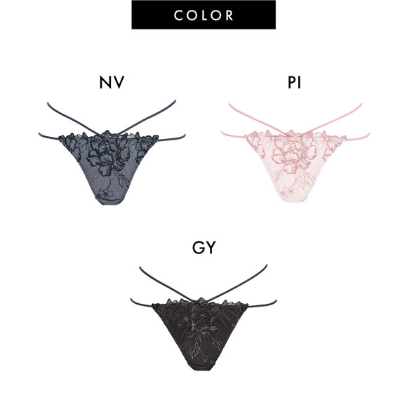 ラヴィジュール フローラルソルベ ノーマルショーツ SM バックレース 透け RAVIJOUR