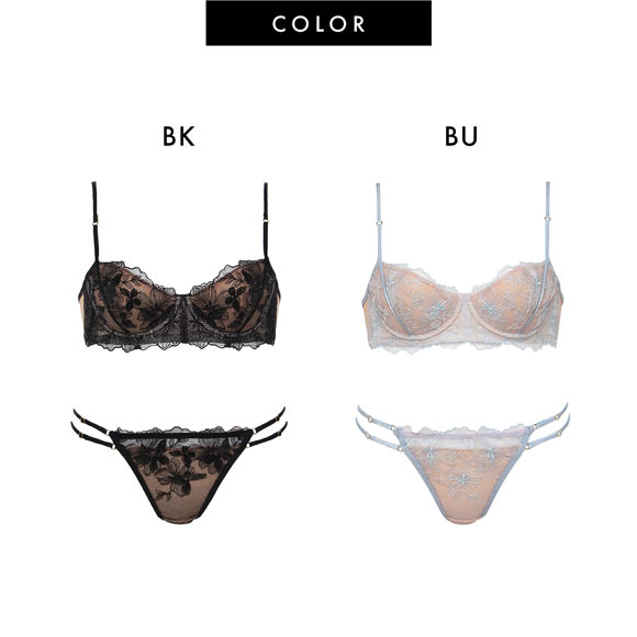 ラヴィジュール MINAMOコラボ グロウレース ブラ＆Tバックセット ブラジャー Tバックショーツ ソング セクシー RAVIJOUR