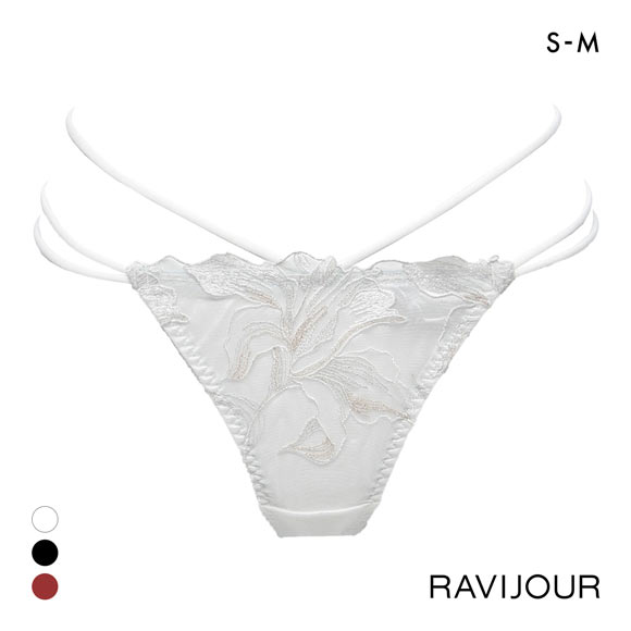 ラヴィジュール クラリス ストリングコード Tバックショーツ SM バックレース 透け ストリング RAVIJOUR
