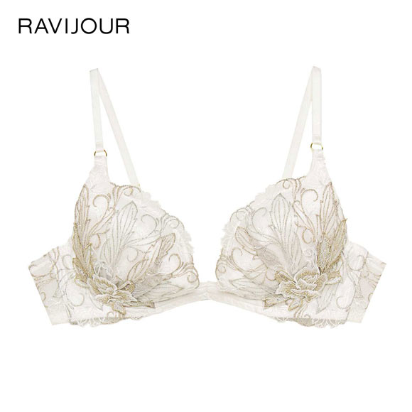 ラヴィジュール フェザーセレステ トリックリフト ブラジャー 大きいサイズ FG 盛り 谷間 バストアップ リフトアップ RAVIJOUR