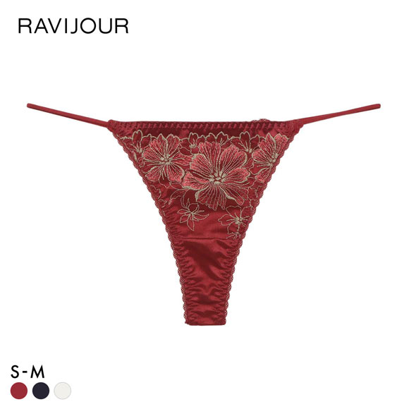 LINGERIEAM★RavijourベロアシルクTバックソングショーツ★パンツ LINGERIEAM☆RavijourベロアシルクTバックソングショーツ☆パンツの