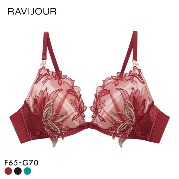 ラヴィジュール エルザ トリックリフト ブラジャー 大きいサイズ FG 盛り 谷間 バストアップ リフトアップ RAVIJOUR