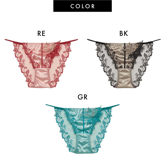 ラヴィジュール エルザ エンブロイダリーレース ショーツ ノーマルショーツ SM セクシー バックレース 透け RAVIJOUR