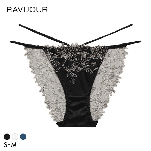 ラヴィジュール ミストフローラ エンブロイダリー ノーマルショーツ SM セクシー バックレース 総レース 透け RAVIJOUR