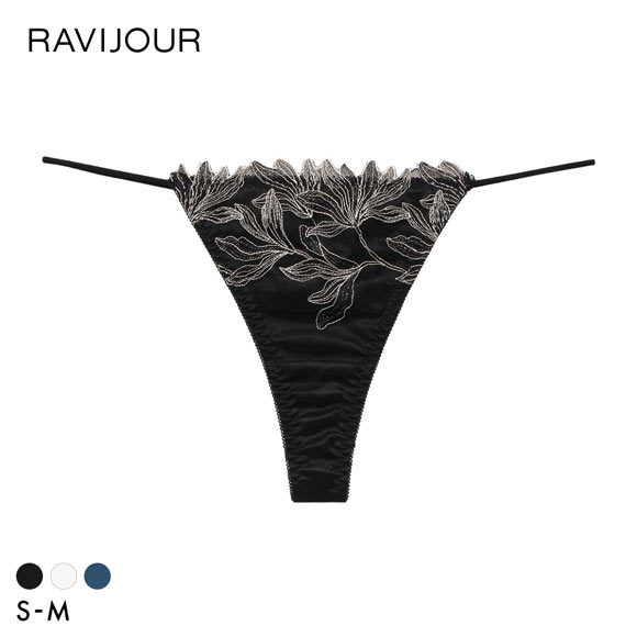ラヴィジュール ミストフローラ エンブロイダリー Tバックショーツ ソング タンガ SM セクシー バックレース 透け RAVIJOUR