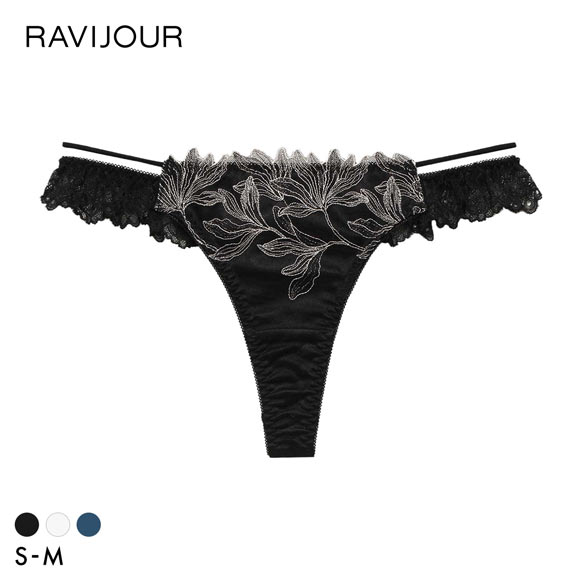 ラヴィジュール ミストフローラ ストレッチレース Tバックショーツ ソング タンガ SM セクシー バックレース 透け RAVIJOUR