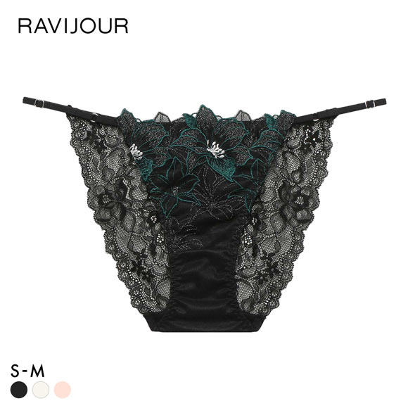 ラヴィジュール エリザベス ストレッチレース ノーマルショーツ SM セクシー バックレース 透け RAVIJOUR
