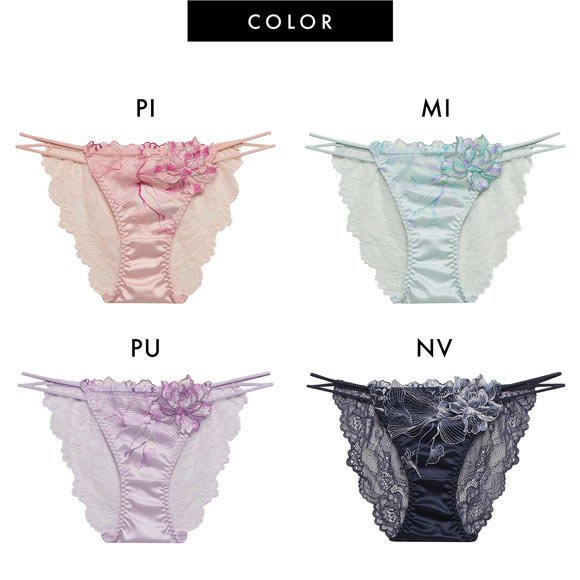 ラヴィジュール オーバーフラワー ストレッチレース ノーマルショーツ SM セクシー バックレース 透け RAVIJOUR