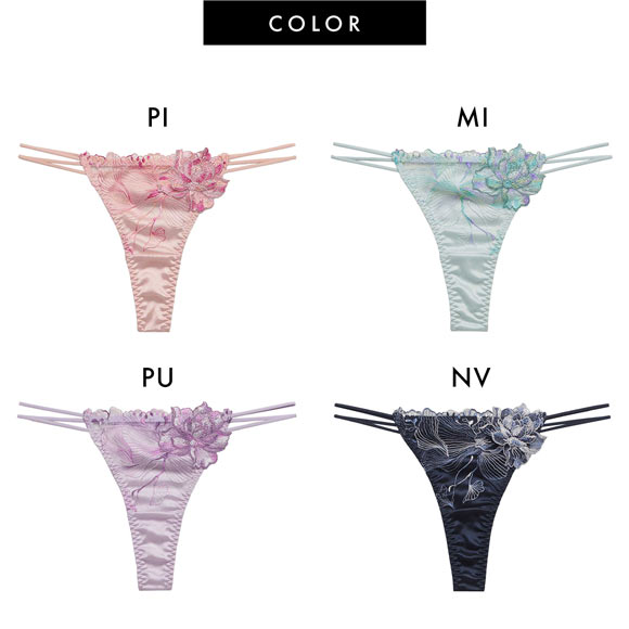 ラヴィジュール オーバーフラワー ストレッチレース Tバックショーツ SM セクシー バックレース 透け RAVIJOUR