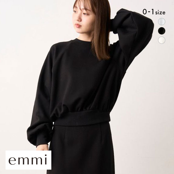 エミ 裏起毛プルオーバースカートセット emmi