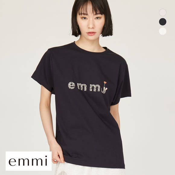 エミ emmi×Leo Lionni emmiロゴグラフィックＴシャツ emmi レオレオニ Leo Lionni