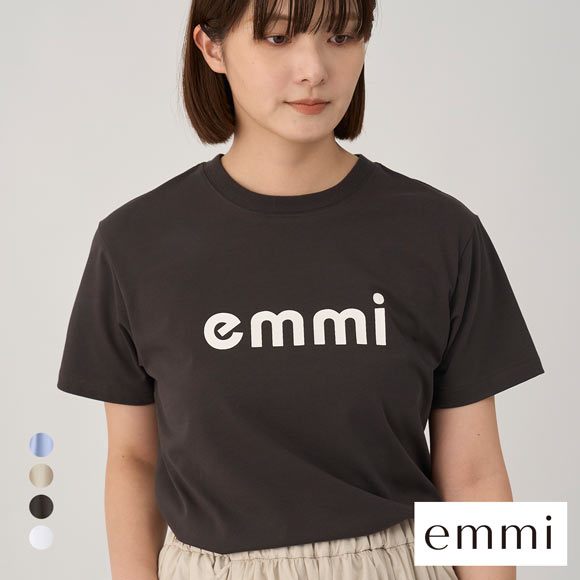 エミ ロゴTシャツ emmi | SHIROHATO(白鳩)