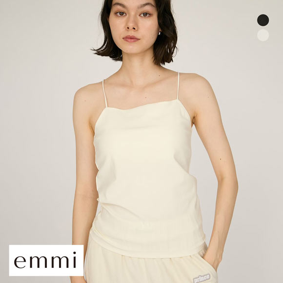 エミ カップ付きインナーキャミソール カップ付き キャミソール emmi