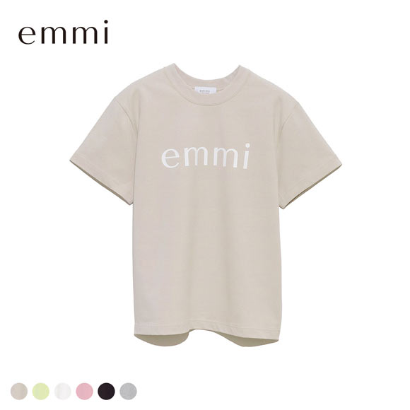 エミ eco emmiロゴTシャツ UVカット emmi