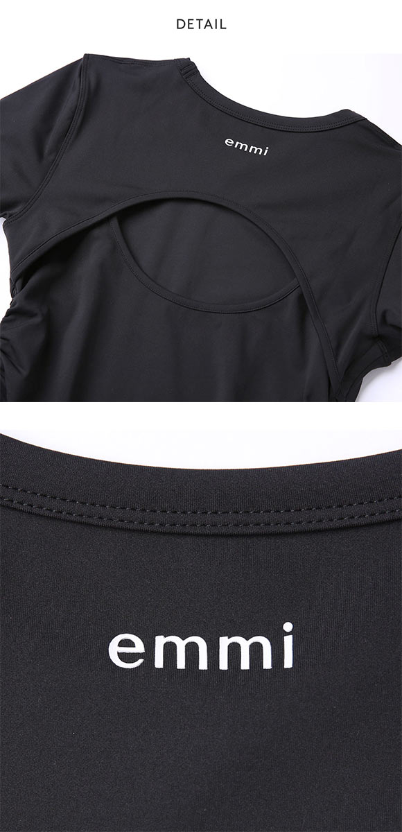 エミ バックデザインTシャツ UVカット emmi