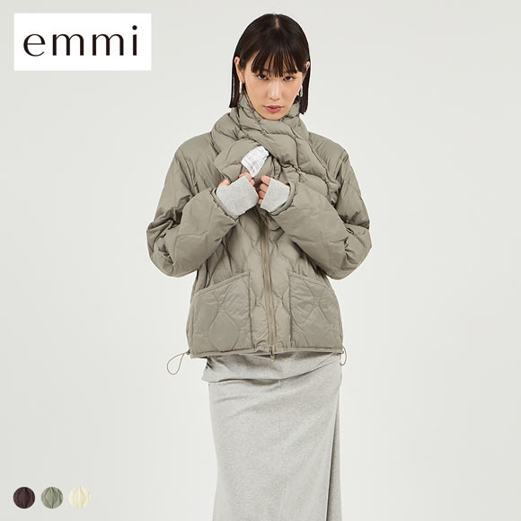 エミ emmi×TAION セットアイテム リバーシブルダウン emmi
