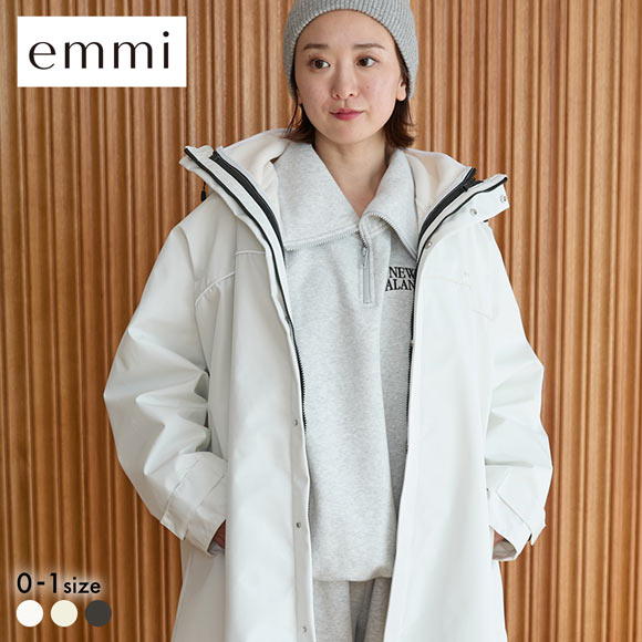 エミ フリースライナー付きユーティリティコート emmi | SHIROHATO(白鳩)
