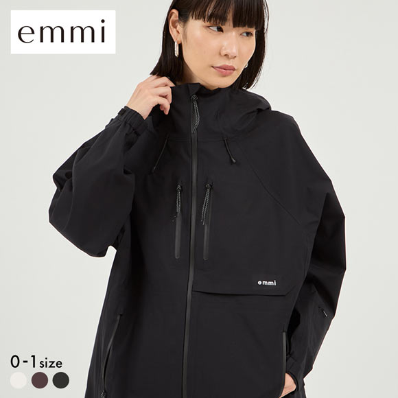 エミ Raintive eco 防水ブルゾン emmi | SHIROHATO(白鳩)