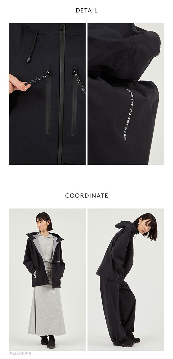 エミ Raintive eco 防水ブルゾン emmi