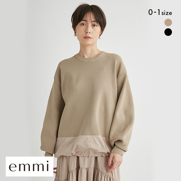 エミ【ONLINE限定】プルオーバー×ティアードスカートセット emmi