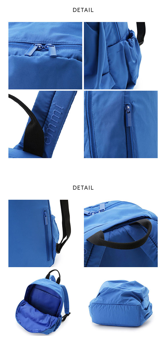 エミ eco 撥水ミニギャザーボディーバックパック emmi | SHIROHATO(白鳩)