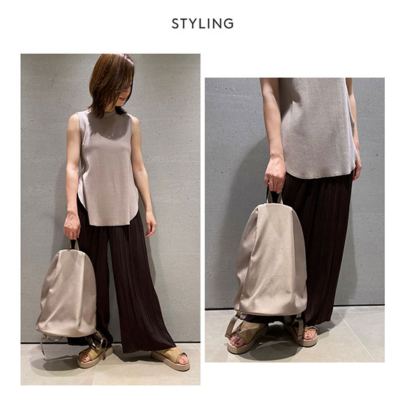 エミ emmi 【emmi atelier】eco撥水2wayボディバックパック