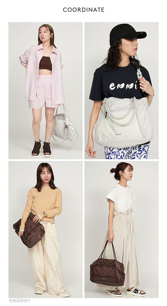 エミ　スポーツトートバッグ　新品未使用 エミ スポーツトートバッグ emmi | SHIROHATO(白鳩)