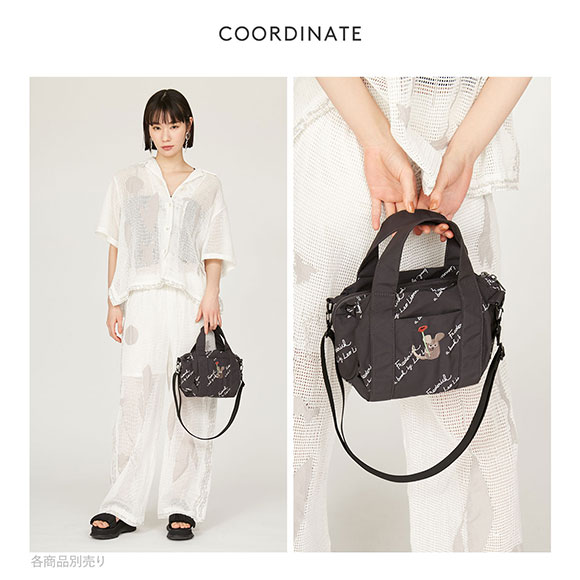 エミ emmi×Leo Lionni 撥水 ワッペン2wayハンドバッグ emmi レオレオニ