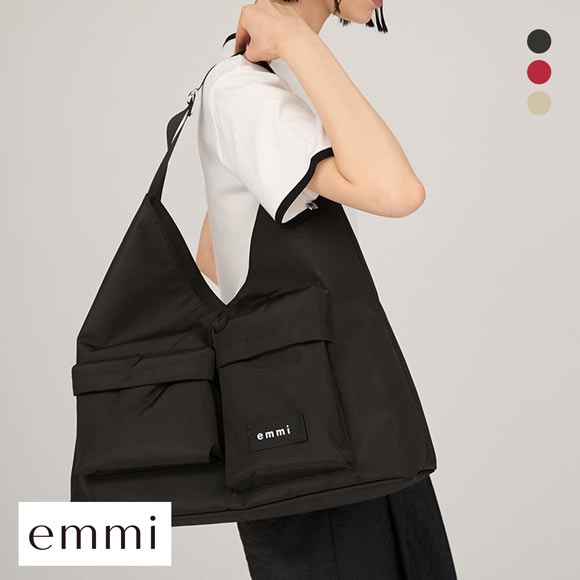 エミ【美品】最終価格♪レア♡アンリークイール　ショルダーバッグ エミ トライアングルショルダーバッグ emmi | SHIROHATO(白鳩)