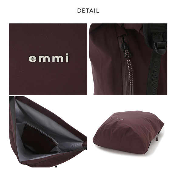 エミ Raintive eco ライトバックパック emmi | SHIROHATO(白鳩)