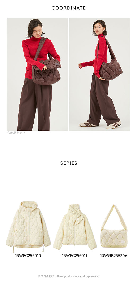 エミ emmi×TAION キルティングショルダーバッグ emmi