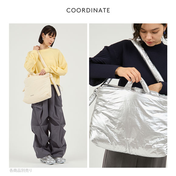 エミ ナイロンパディングバッグ emmi