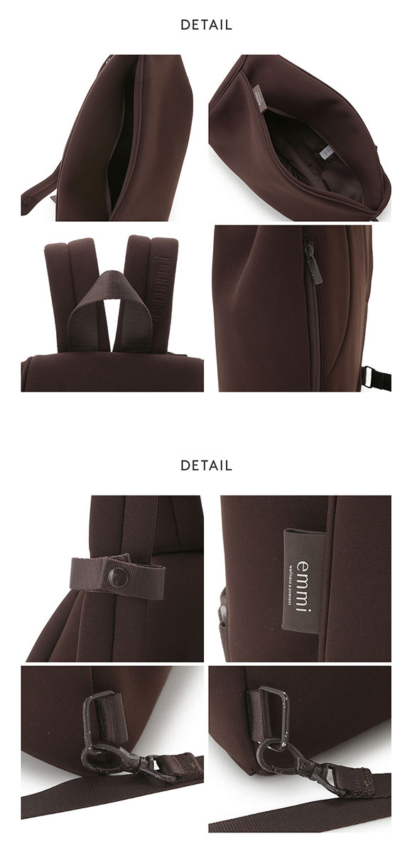 エミ ネオプレーン2wayボディバックパック emmi