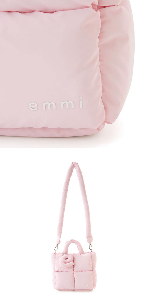 エミ ecoパデットミニショルダーバッグ emmi