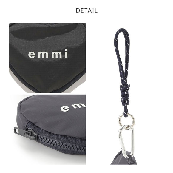 エミ アトリエ 10th ハートチャーム付きエコバッグ emmi atelier