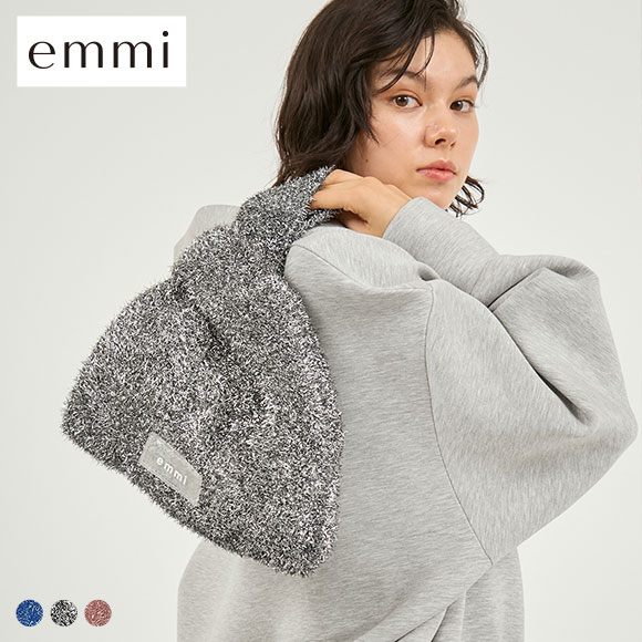 エミ ONLINE限定 グリッターラメバッグ emmi | SHIROHATO(白鳩)
