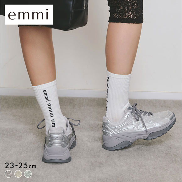 エミ em ボリュームメッシュスニーカー emmi | SHIROHATO(白鳩)