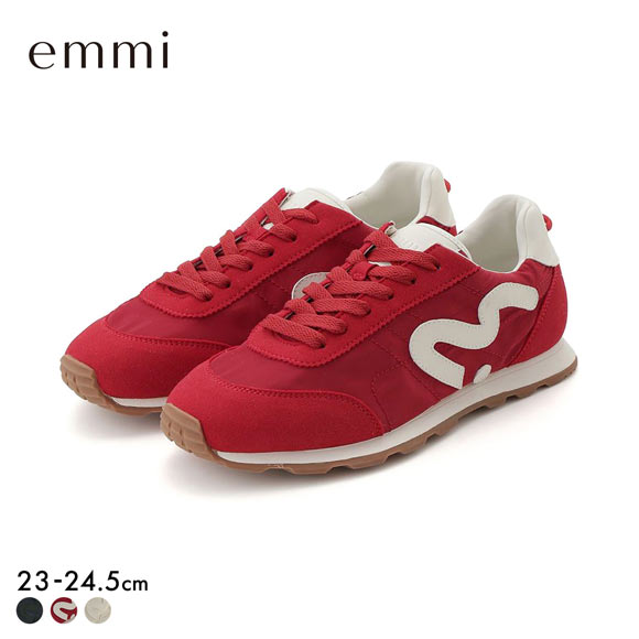 エミ em ソフトランニングスニーカー emmi | SHIROHATO(白鳩)