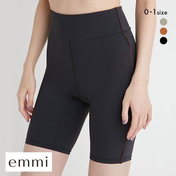 エミ WELLNESS&TRAINING サステナレッチハーフレギンス 単品 スポーツ