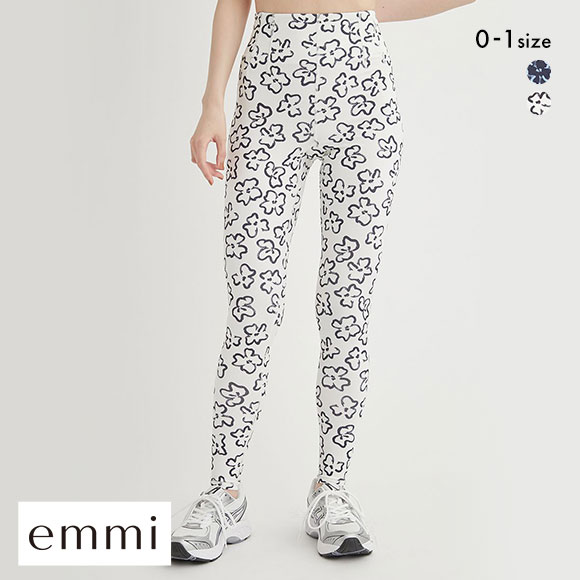 エミ WELLNESS&TRAINING eco ドローウィングレギンス 単品 スポーツ emmi