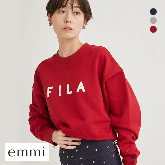 エミ WELLNESS&TRAINING FILAコラボプルオーバー 単品 emmi